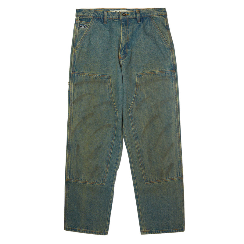 HUF Kinda Loose Double Knees Jeans - Dirty Wash