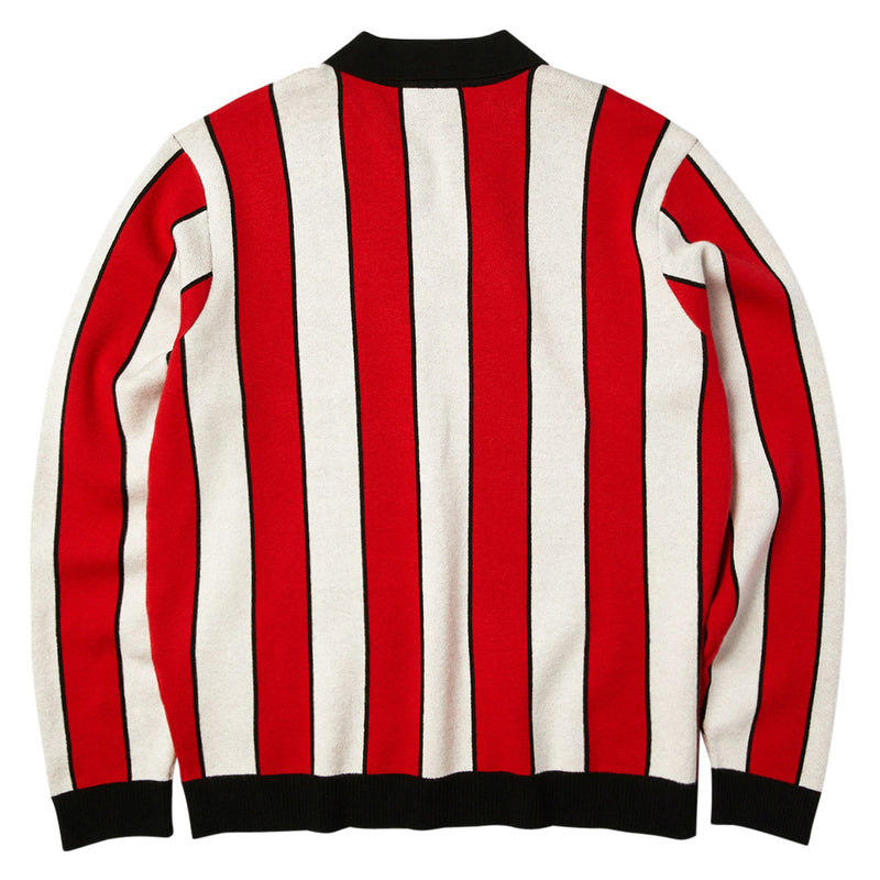 HUF Midfield Jersey Sweater - Red