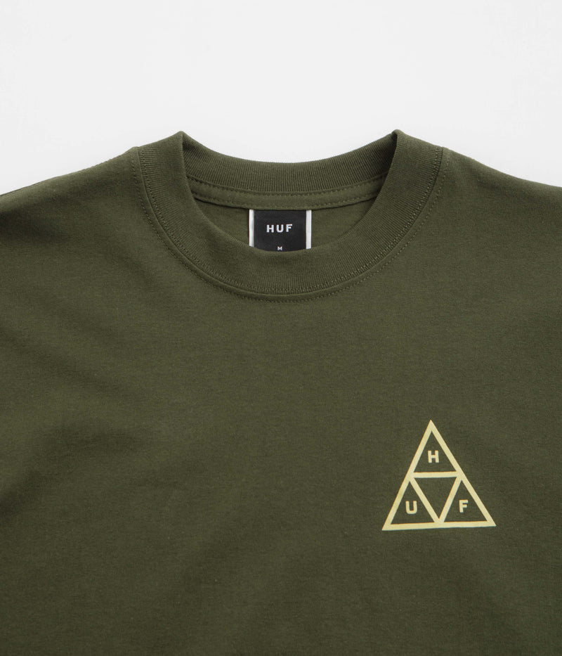 HUF Set TT T-Shirt in Hunter Green