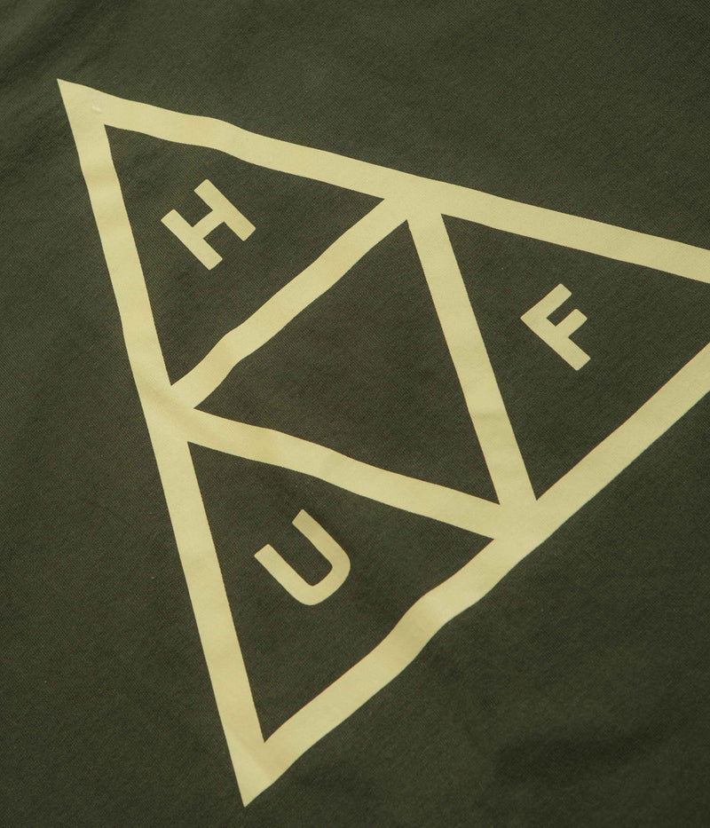 HUF Set TT T-Shirt in Hunter Green