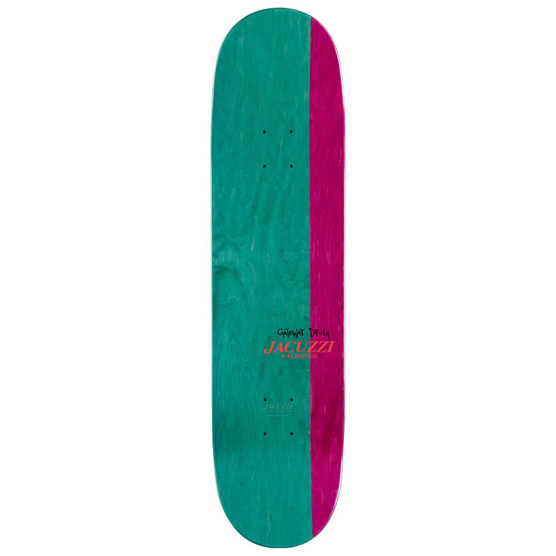 Jacuzzi Unlimited Dare Shaped EX7 Skateboard Deck - 8.25"