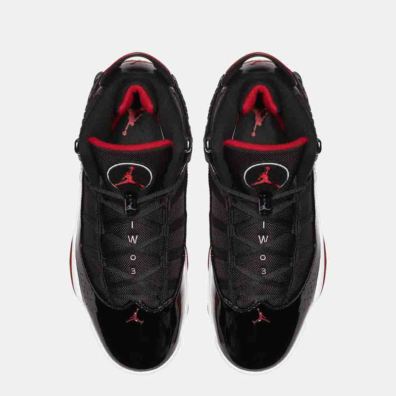 Top view of the Jordan 6 Rings.