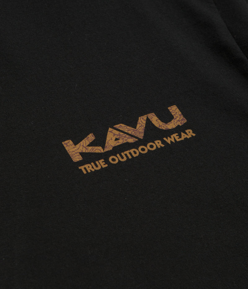 Kavu Range T-Shirt in Black