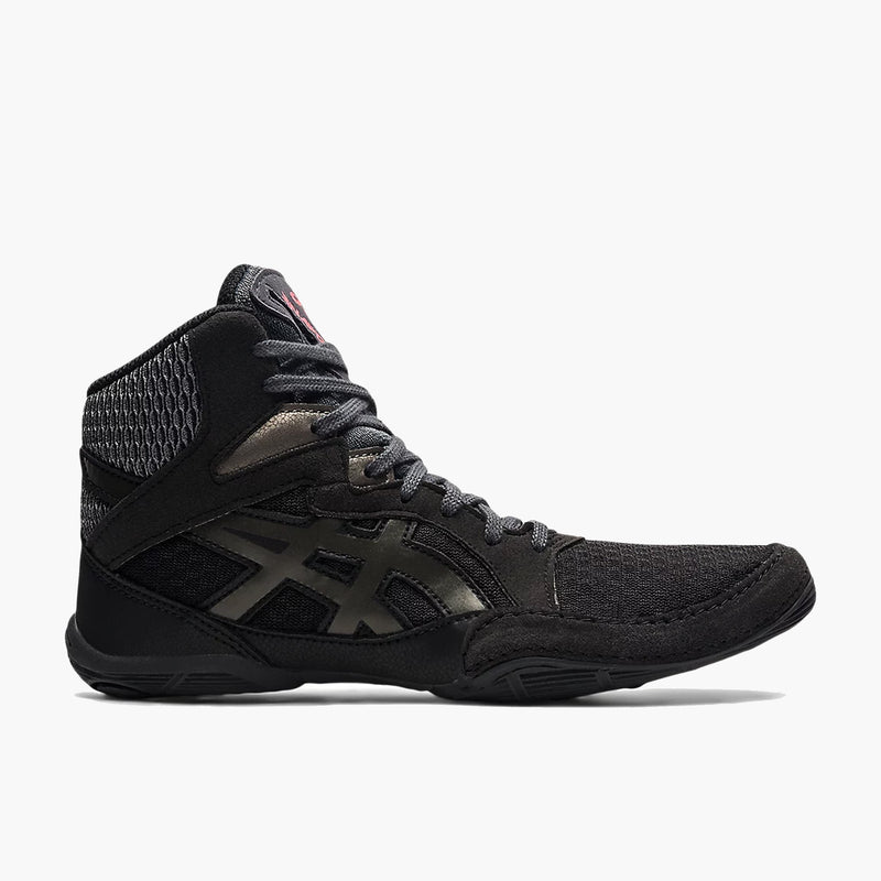 Side view of Asics Kids' Snapdown 3 Wrestling Shoes.
