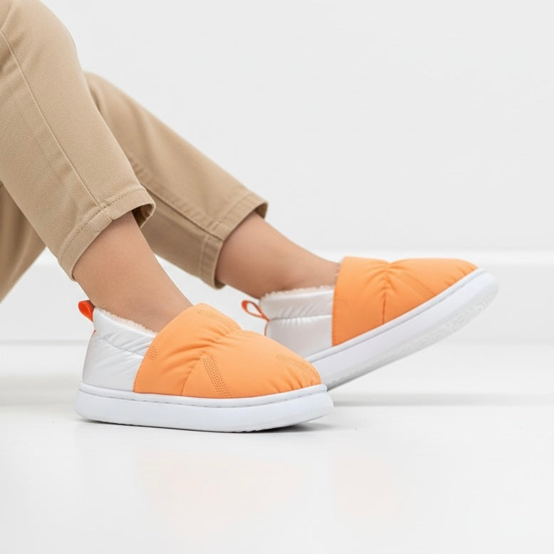 Kids fur shoes