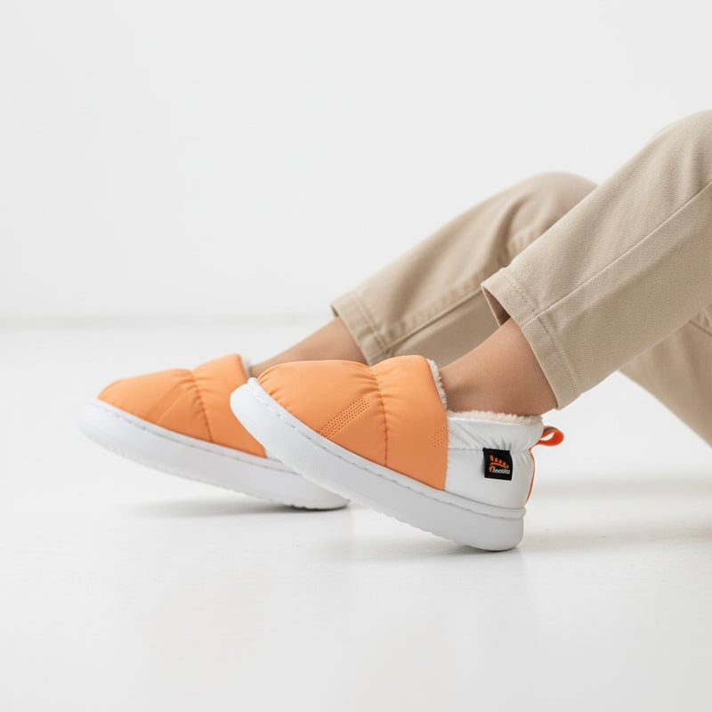 Kids fur shoes