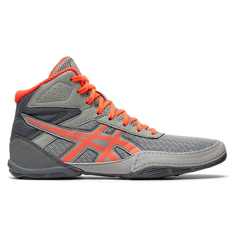 Side view of Asics Kids' Matflex 6 Wrestling Shoes.