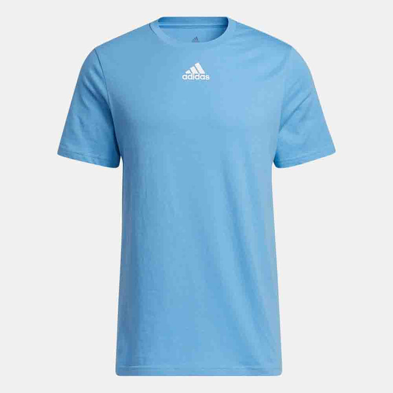 Front view of the Men's Adidas Amplifier Short Sleeve T-Shirt.