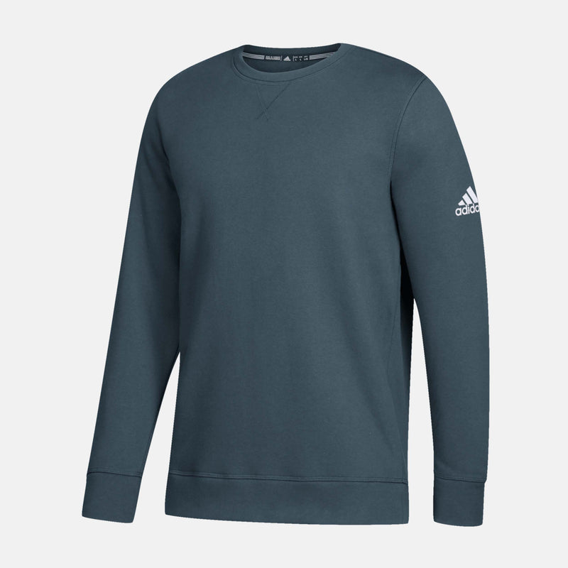 Front view of the Adidas Men's Fleece Crew.