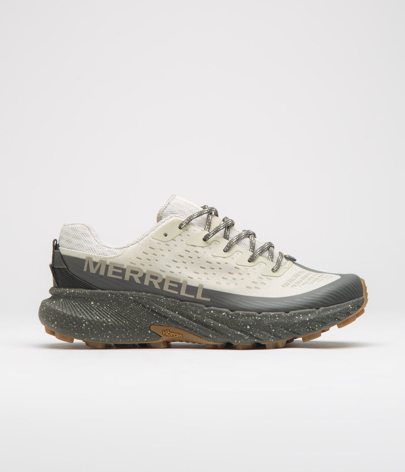 Merrell Agility Peak 5 Shoes in Stucco and Beluga