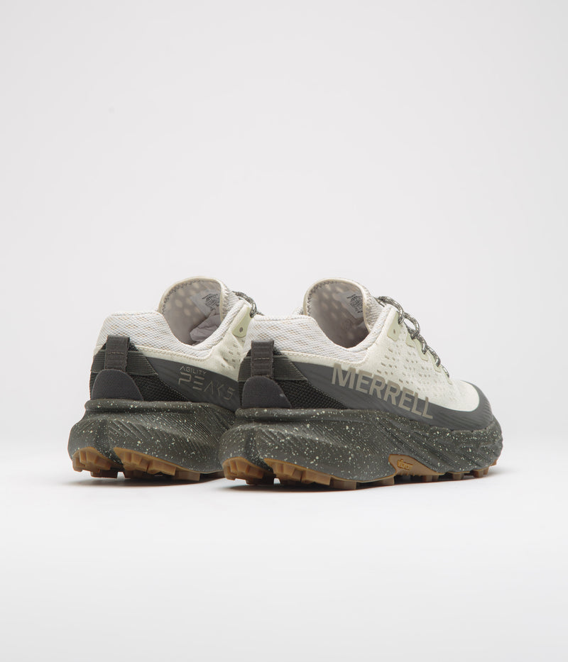 Merrell Agility Peak 5 Shoes in Stucco and Beluga