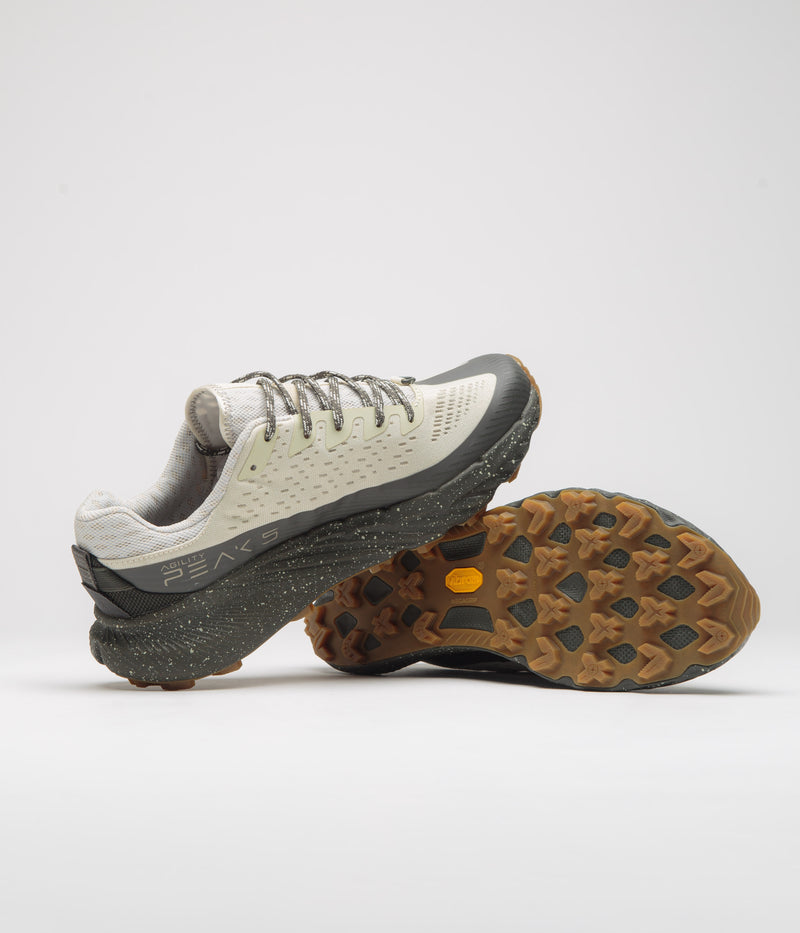 Merrell Agility Peak 5 Shoes in Stucco and Beluga