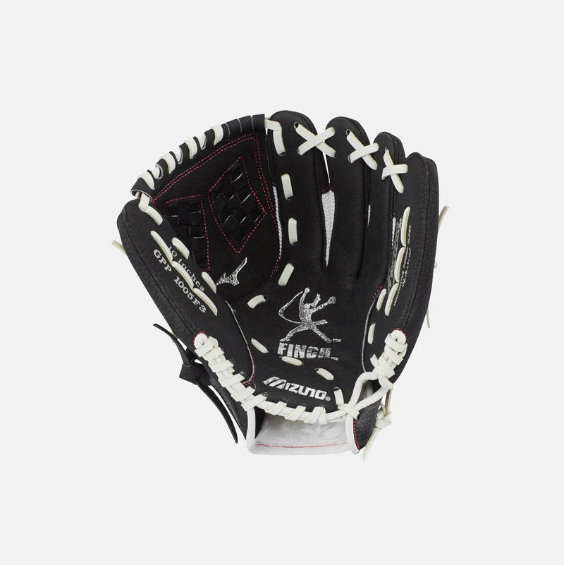 Mizuno Gpp1005f3 Prospect Finch 10`` Fastpitch Glove White/Black LHT