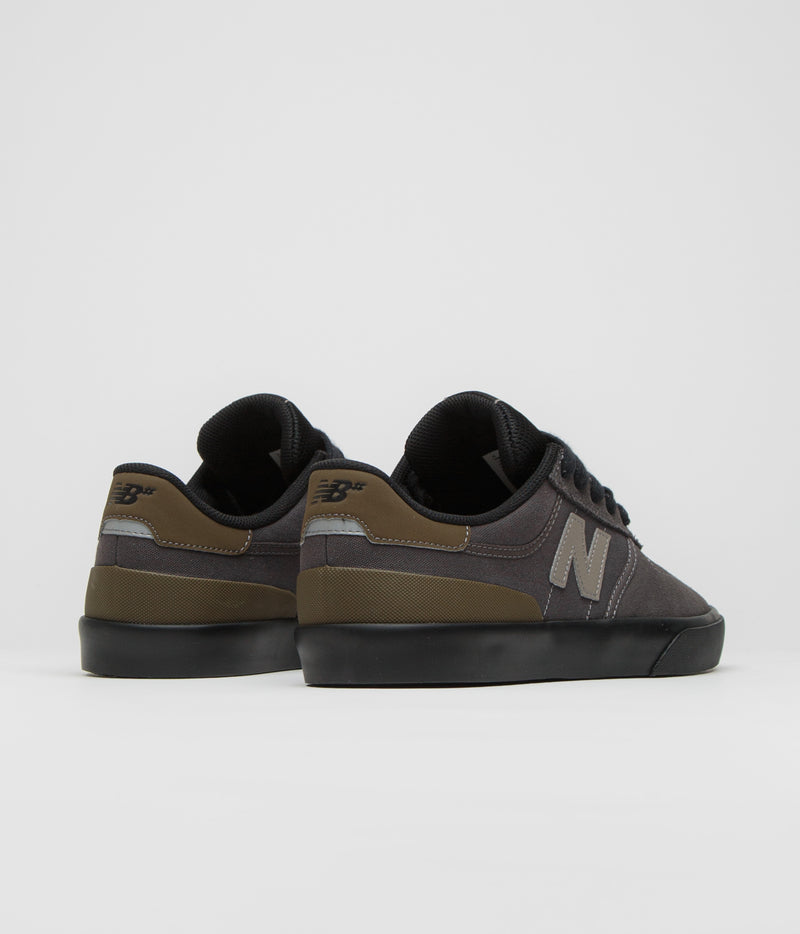 New Balance Numeric 272 Shoes in Black Cement