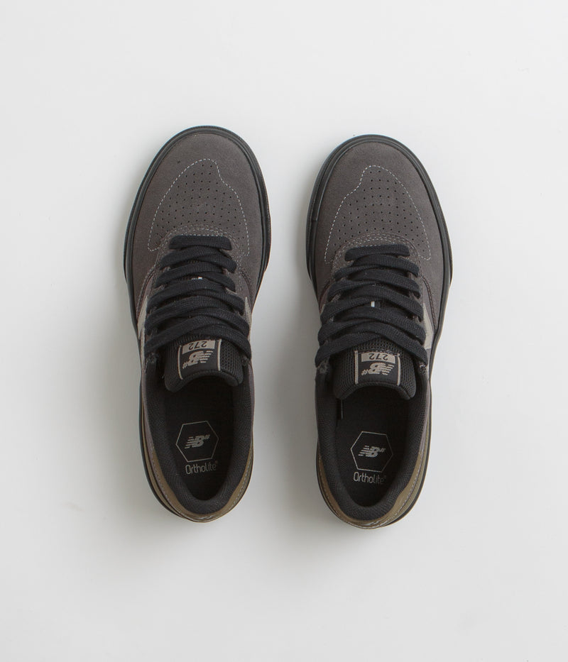 New Balance Numeric 272 Shoes in Black Cement