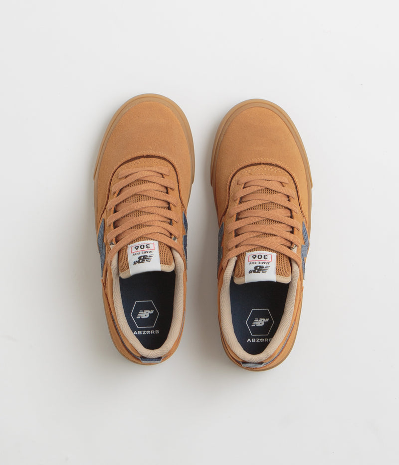 New Balance Numeric 306 Jamie Foy Shoes in Baked Clay