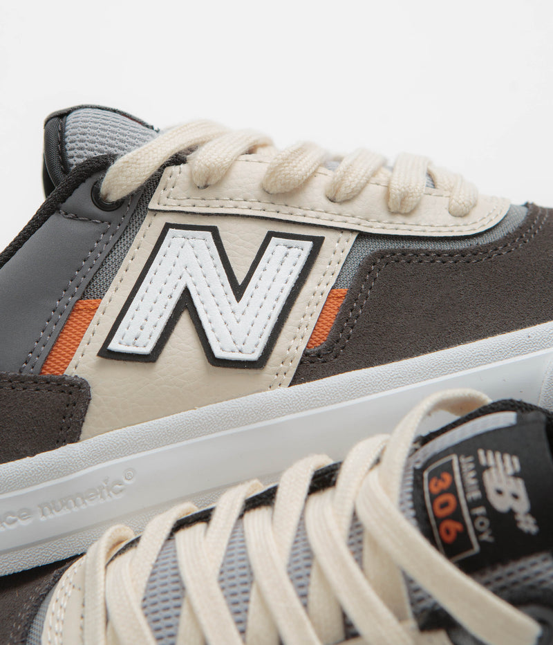 New Balance Numeric 306 Jamie Foy Shoes in Black Cement