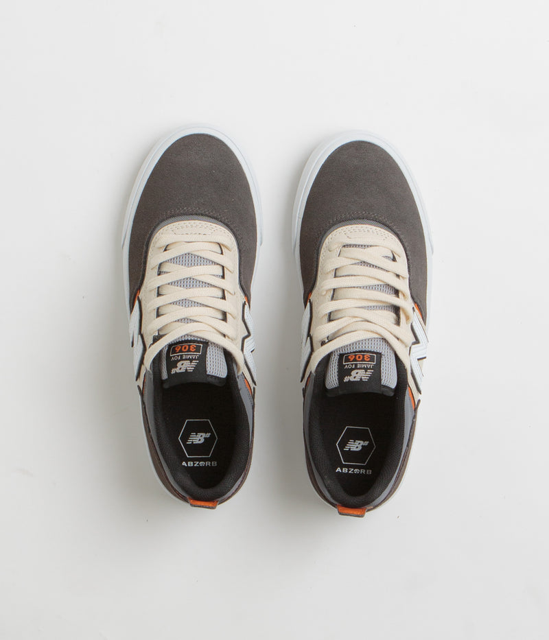 New Balance Numeric 306 Jamie Foy Shoes in Black Cement