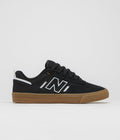 New Balance Numeric 306 Jamie Foy Shoes in Black and Gum / White