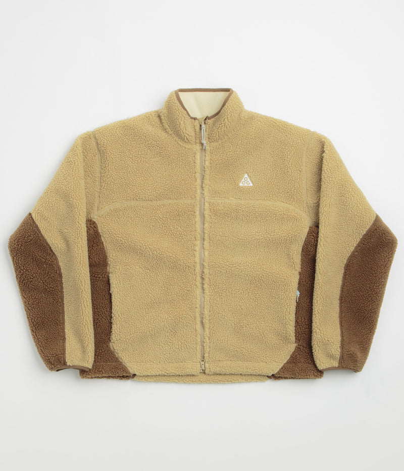 Nike ACG Canwell Glacier Fleece in Parachute Beige and Summit White