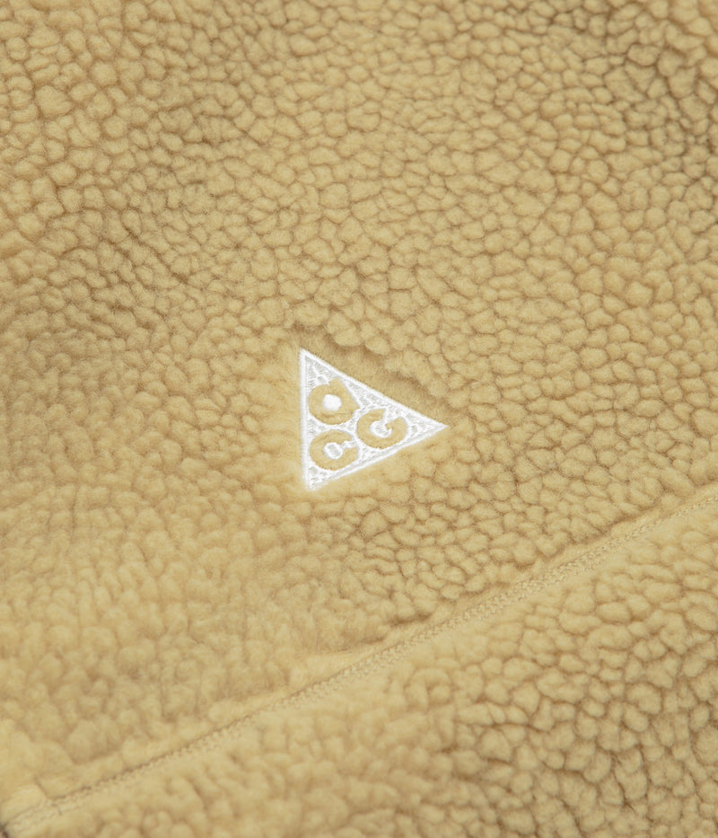 Nike ACG Canwell Glacier Fleece in Parachute Beige and Summit White