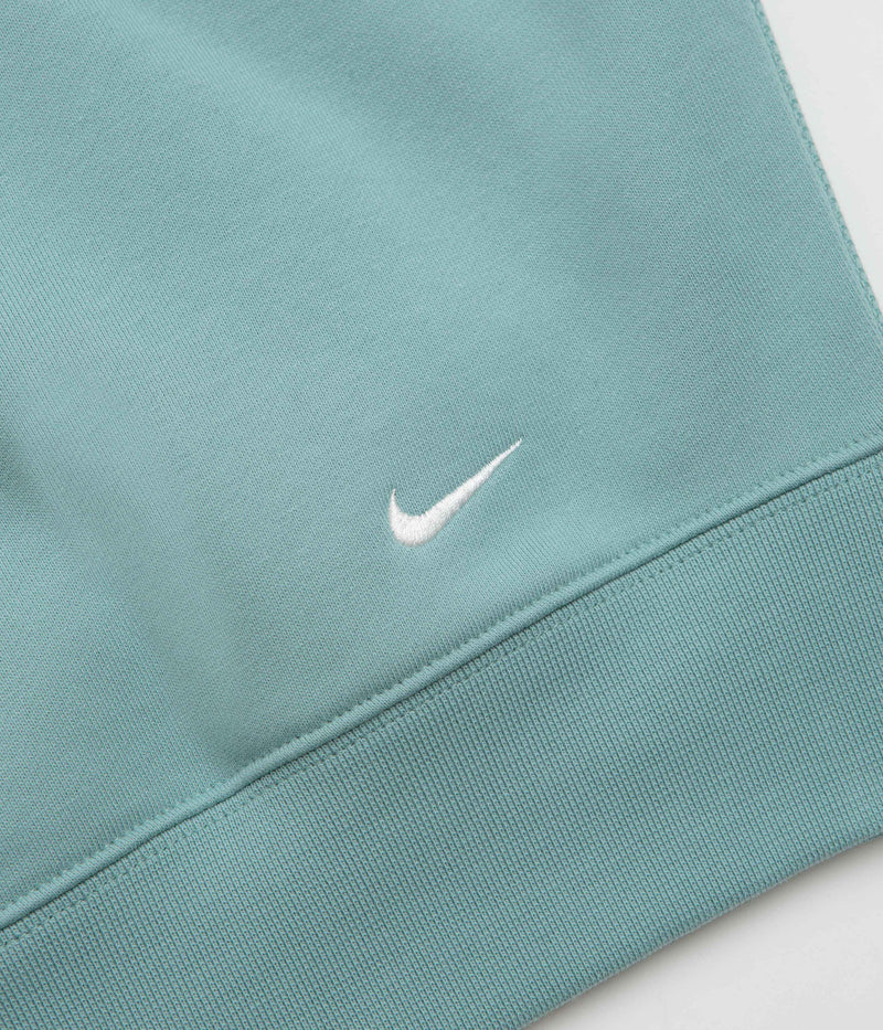 Nike ACG Tuff Fleece Triangle Hoodie in Cannon and Clay Green / Summit White