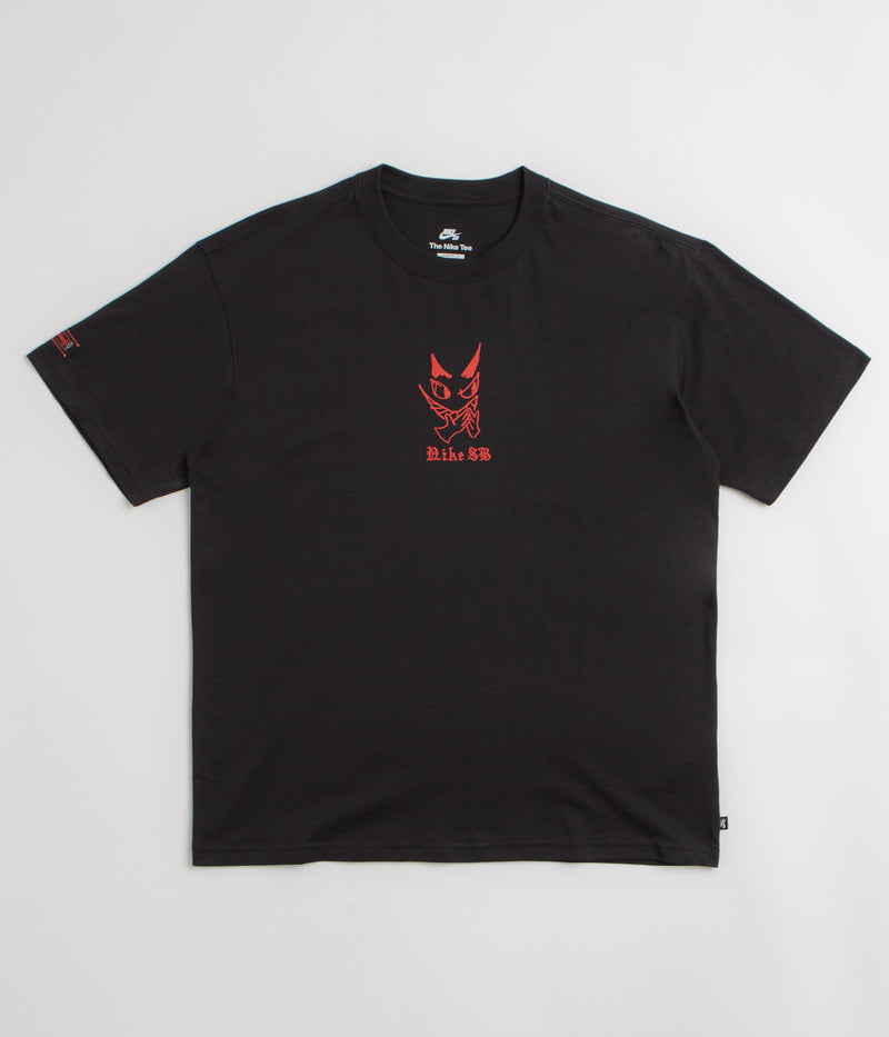 Nike SB Charcoal Dunk T-Shirt in Black