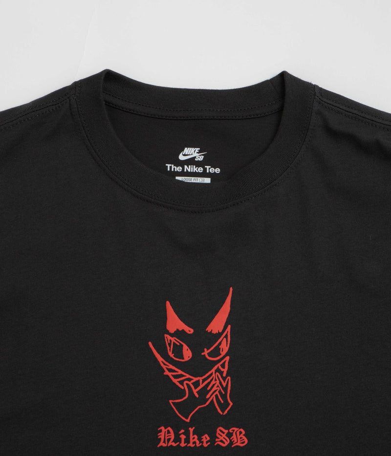 Nike SB Charcoal Dunk T-Shirt in Black