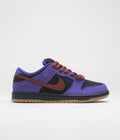 Nike SB Dunk Low Pro Shoes in Persian Violet and Cinnamon and Off Noir