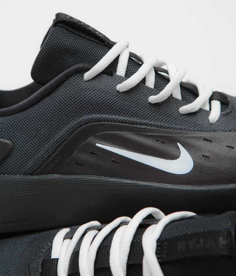 Nike SB Nyjah 4 Shoes in Black and White and Black - White