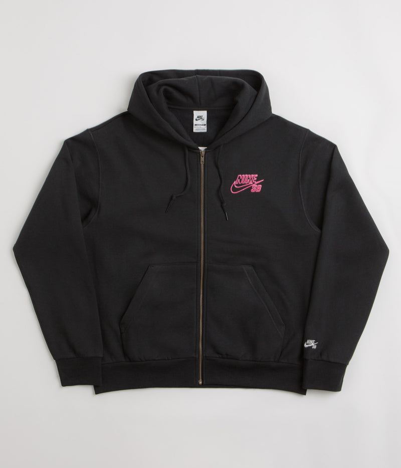 Nike SB SK8FIEND Hoodie in Black and White