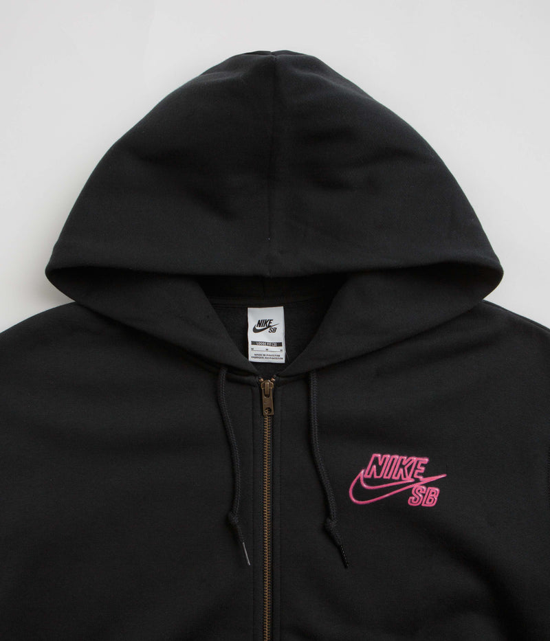 Nike SB SK8FIEND Hoodie in Black and White