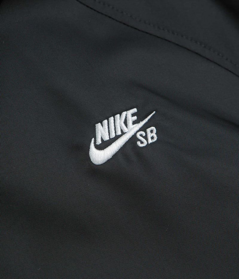 Nike SB Swoosh Grill Jacket in Black and Black / White
