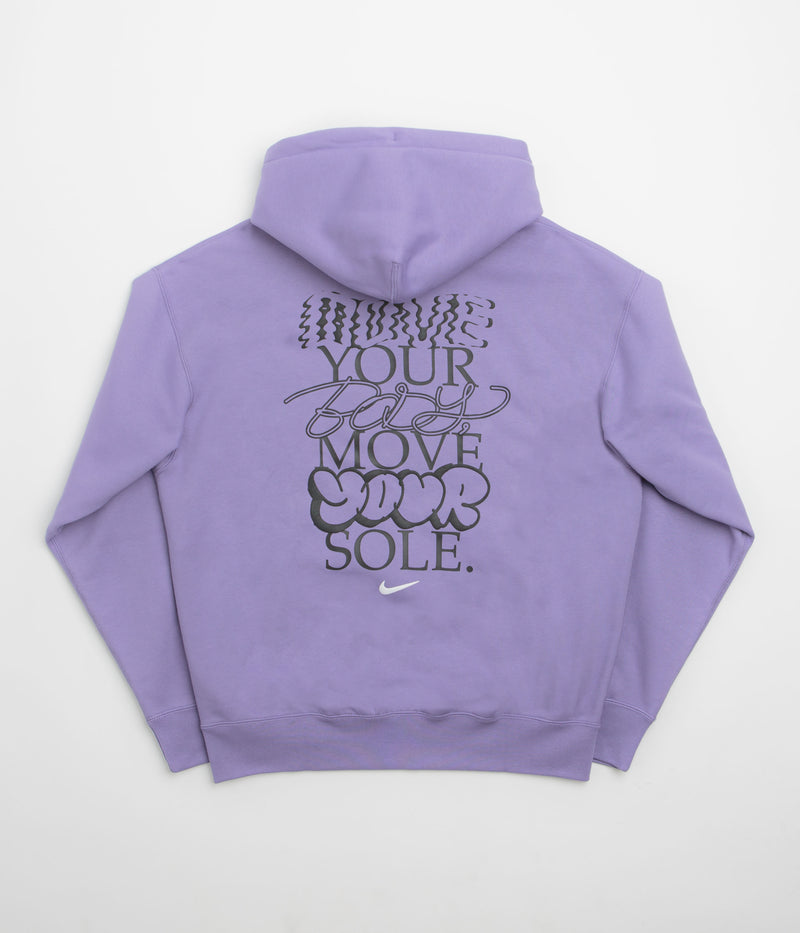 Nike Solo Swoosh GPX Hoodie in Dusty Amethyst