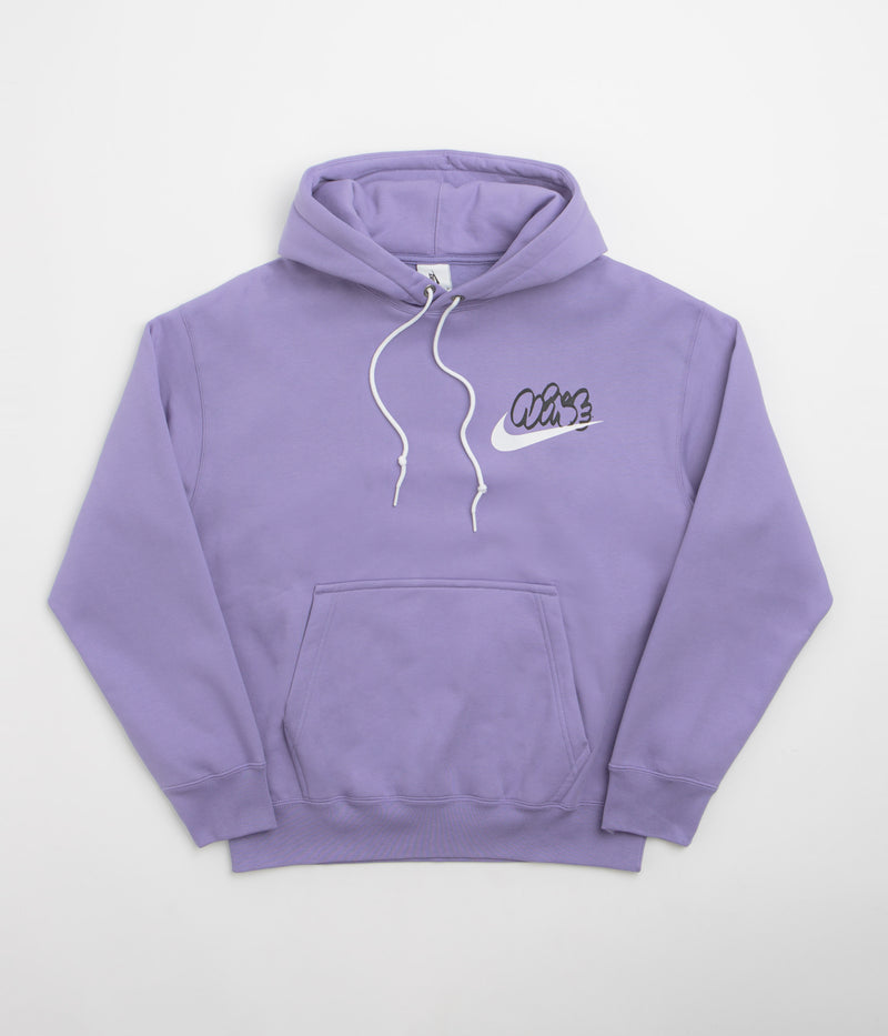 Nike Solo Swoosh GPX Hoodie in Dusty Amethyst