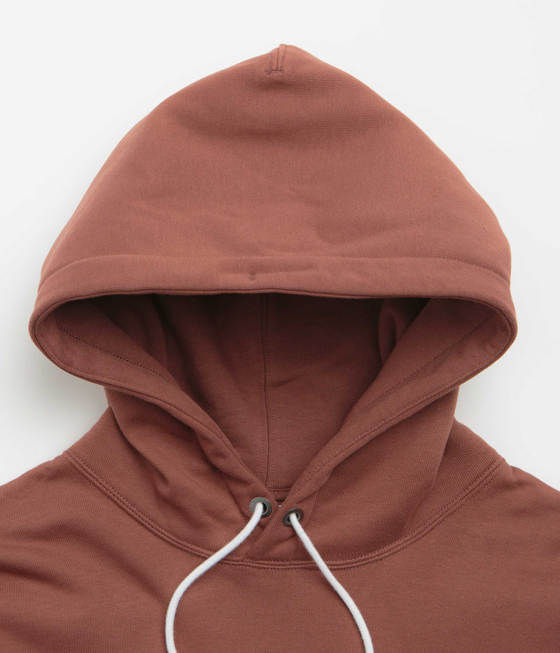 Nike Solo Swoosh GPX Hoodie in Red Sepia