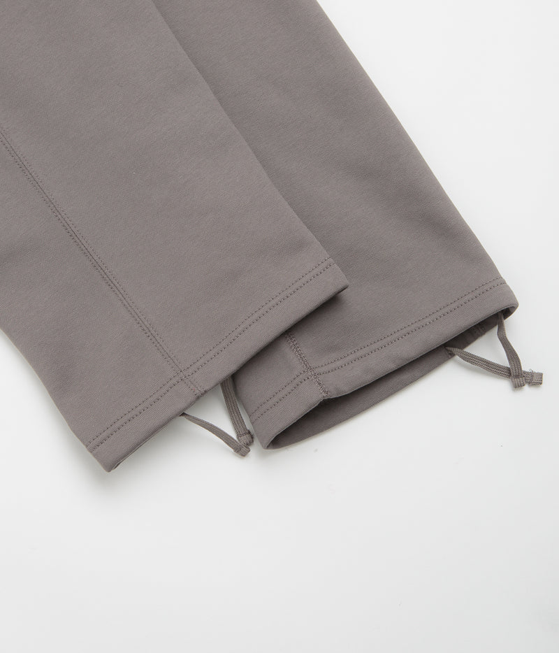 Nike Solo Swoosh Open Hem Sweatpants in Cave Stone and Cave Stone / White