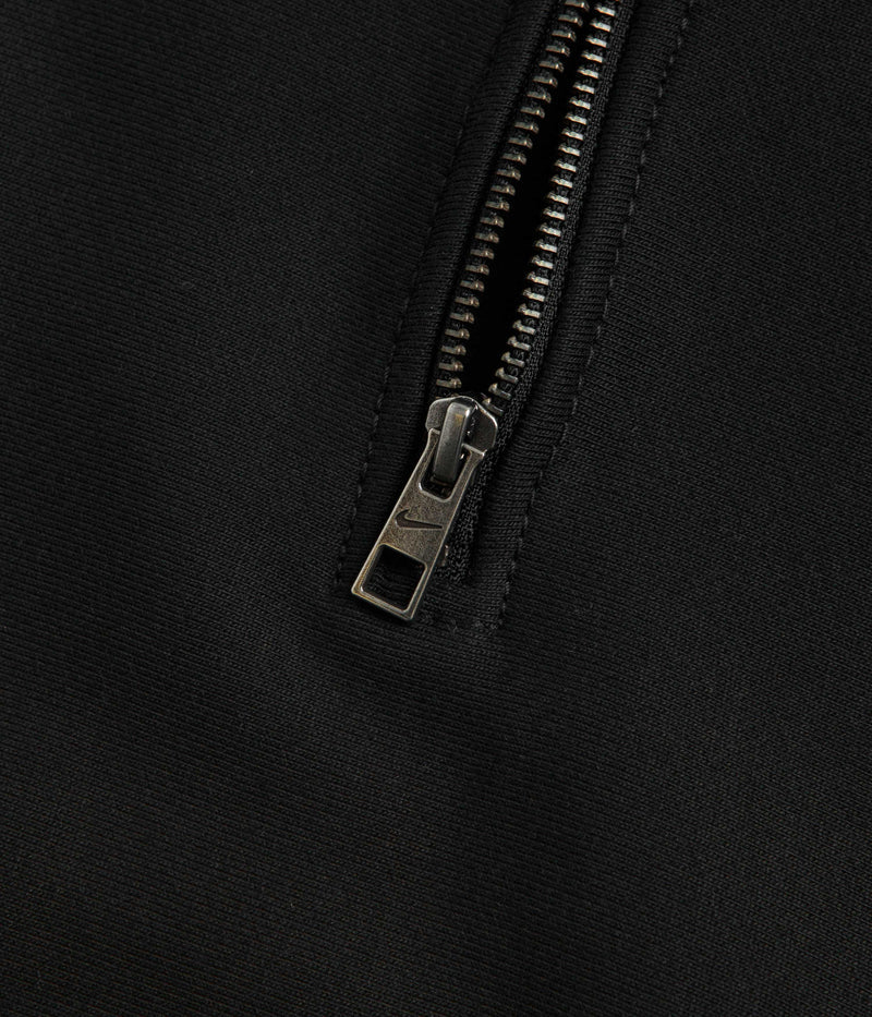 Nike Solo Swoosh Quarter Zip Sweatshirt in Black and White