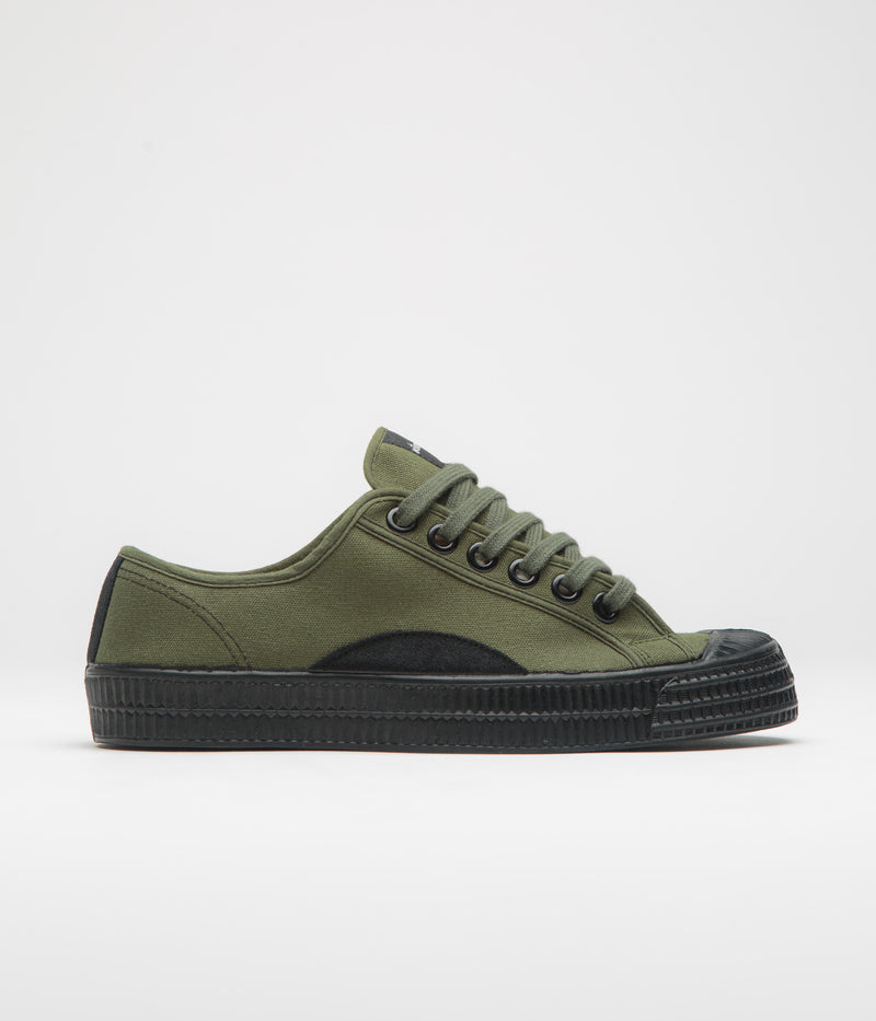 Novesta Star Master Contrast Stitch Shoes in Kafr and Black