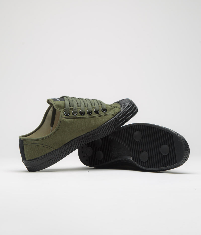 Novesta Star Master Contrast Stitch Shoes in Kafr and Black