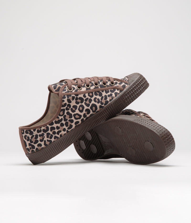Novesta Star Master Shoes in Leopard and Potting