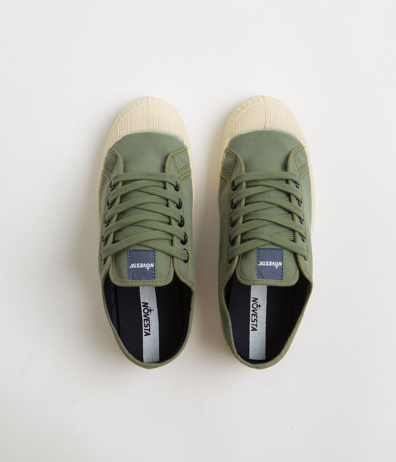 Novesta Star Master Wax Cotton Shoes in Sage