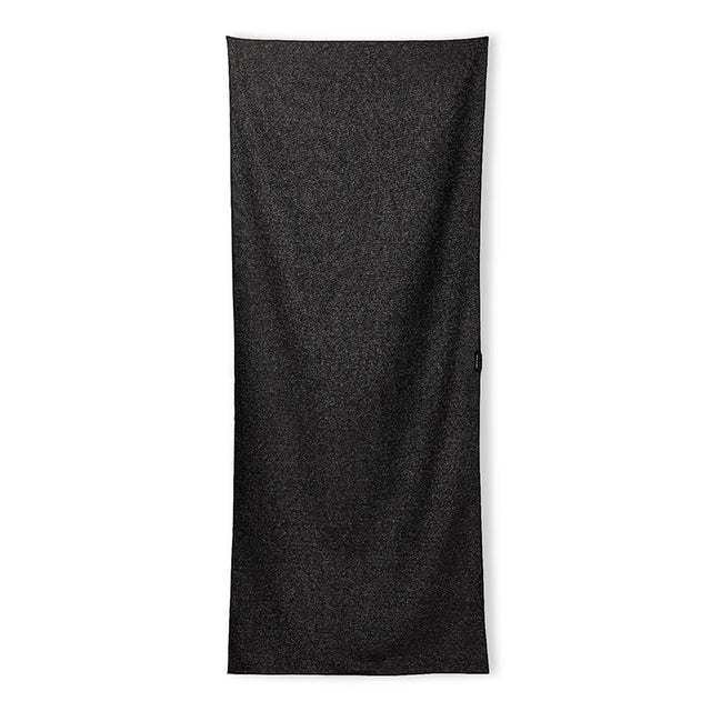 Nomadix Original Towel in dark gray, eco-friendly microfiber material with a slim rectangular design, front view.