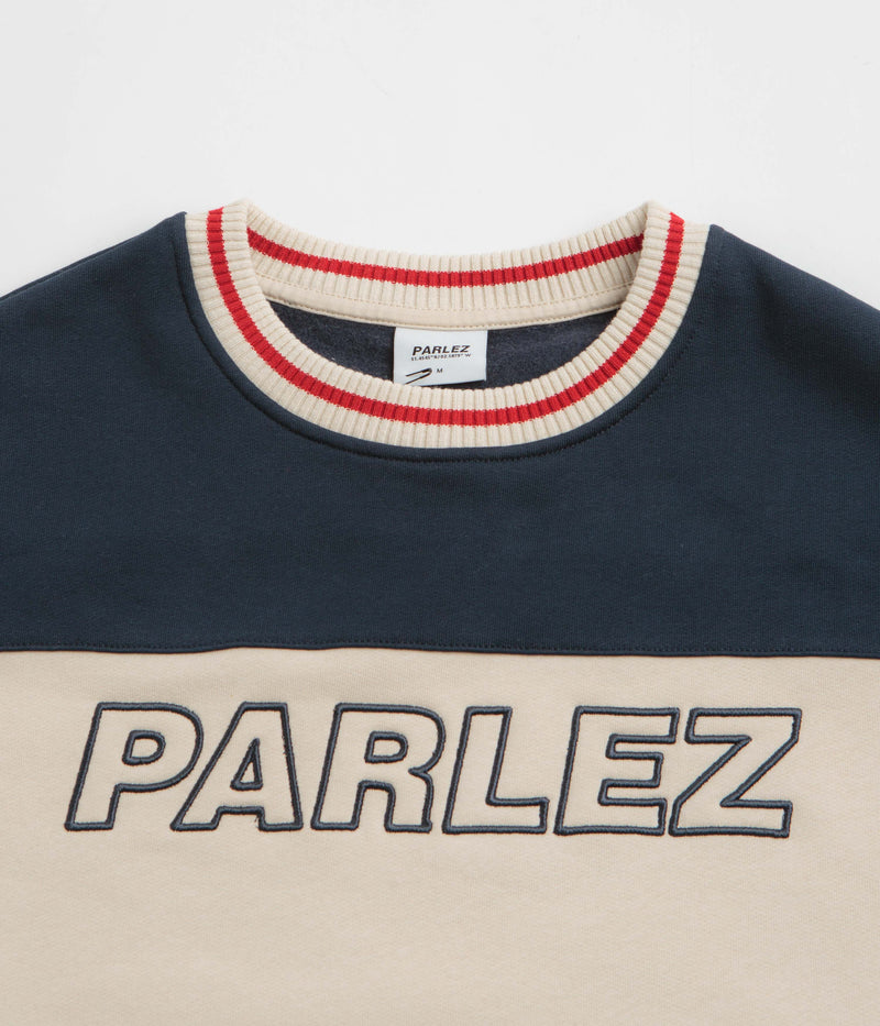 Parlez Club Os Crewneck Sweatshirt in Midnight