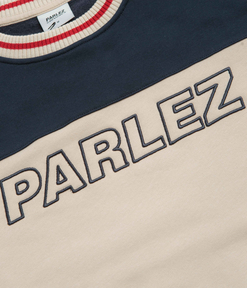 Parlez Club Os Crewneck Sweatshirt in Midnight