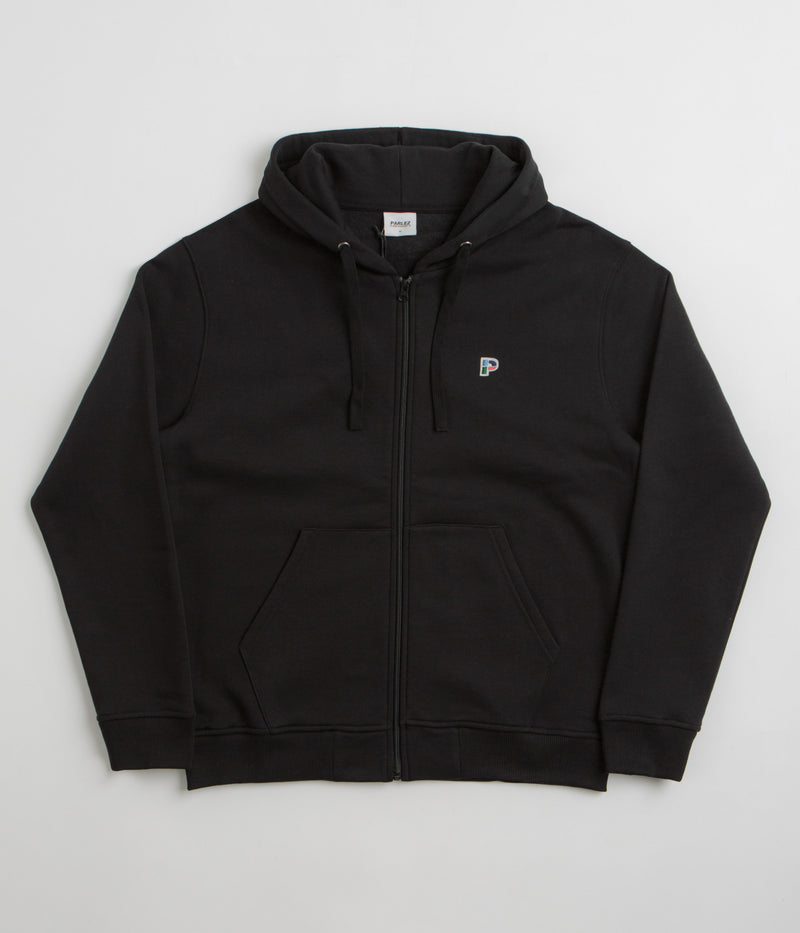 Parlez Demi Zip Hoodie in Black