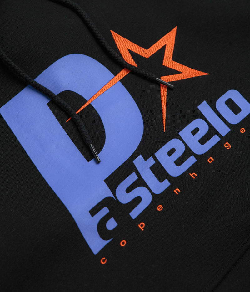 Pasteelo P Steelo Hoodie in Black