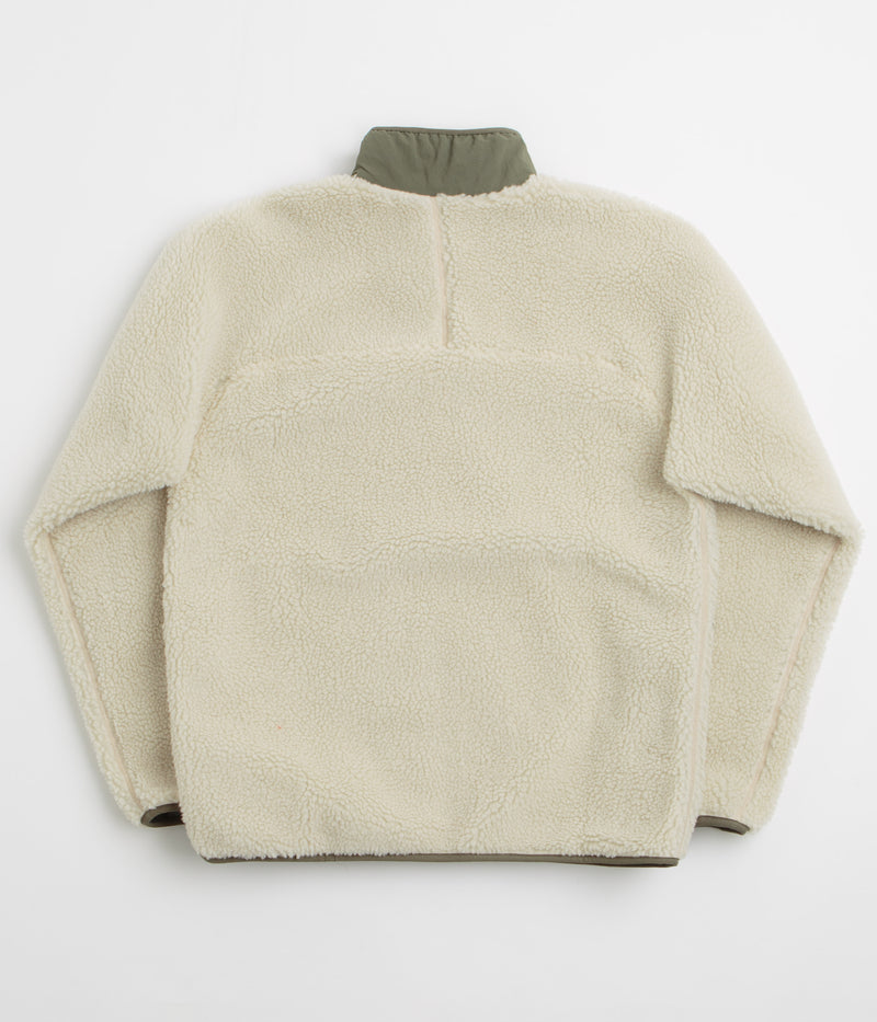 Patagonia Classic Retro-X Jacket in Dark Natural and Basin Green