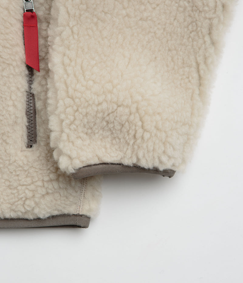 Patagonia Natural Blend Retro Cardigan in Dark Natural and Marlow Brown