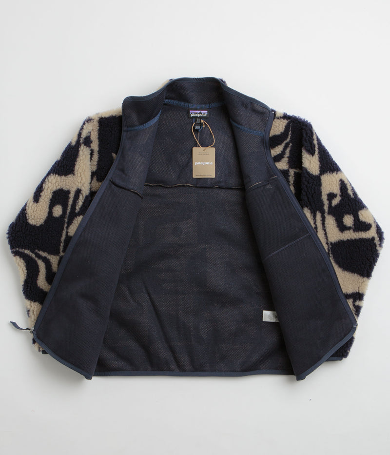 Patagonia Natural Blend Retro Cardigan in Mother Tree: Oar Tan